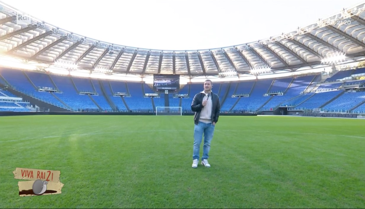 Viva Rai 2 Totti Olimpico