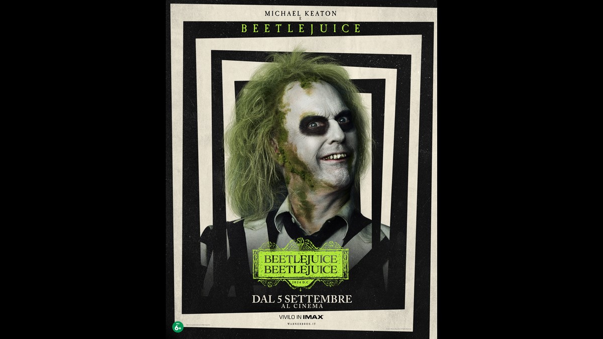 Beetlejuice BeetleJuice: nuovi poster ufficiali del Beetlejuice 2 di Tim Burton