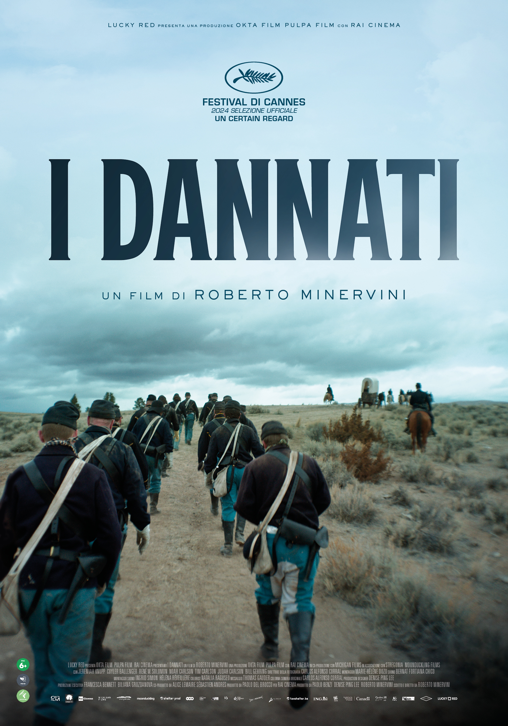 Nei cinema italiani con Lucky Red I Dannati, il film di Roberto Minervini selezionato a Cannes 77 nella sezione Un Certain Regard.
