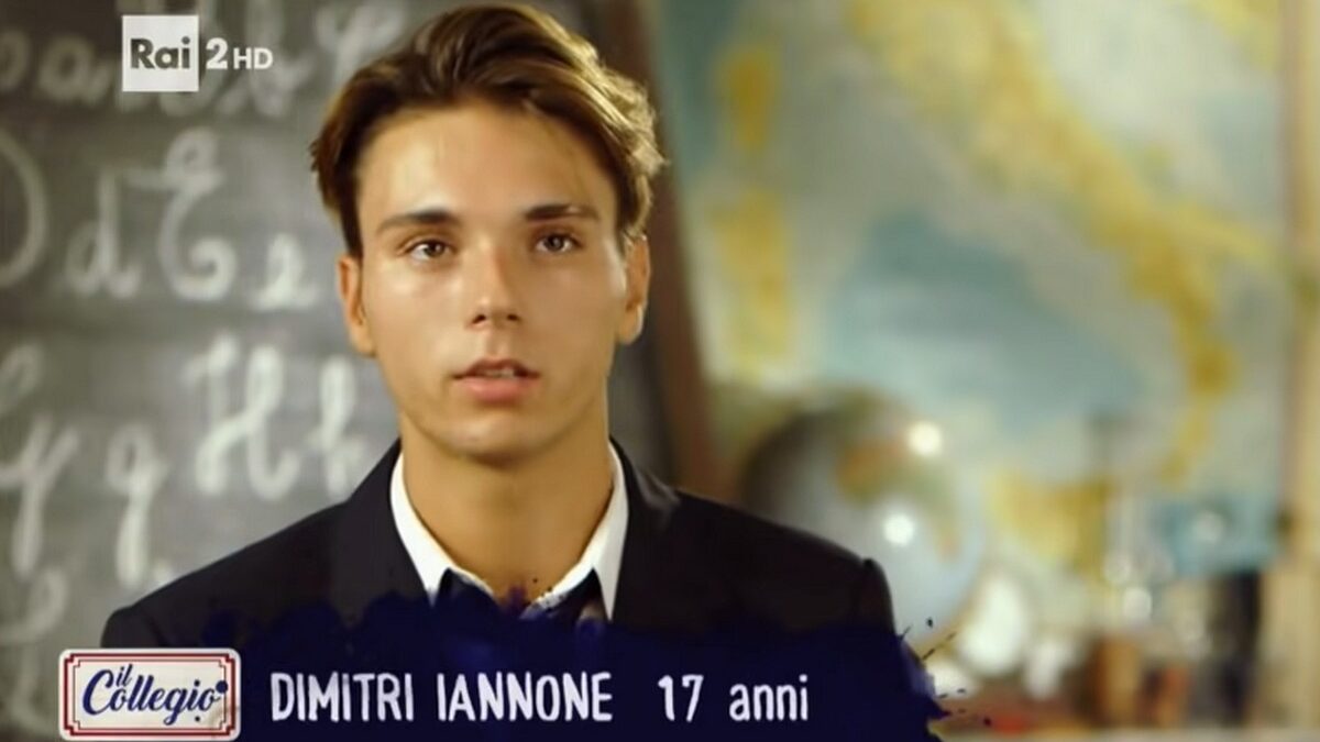 Il Collegio: è morto Dimitri Iannone, concorrente della prima stagione