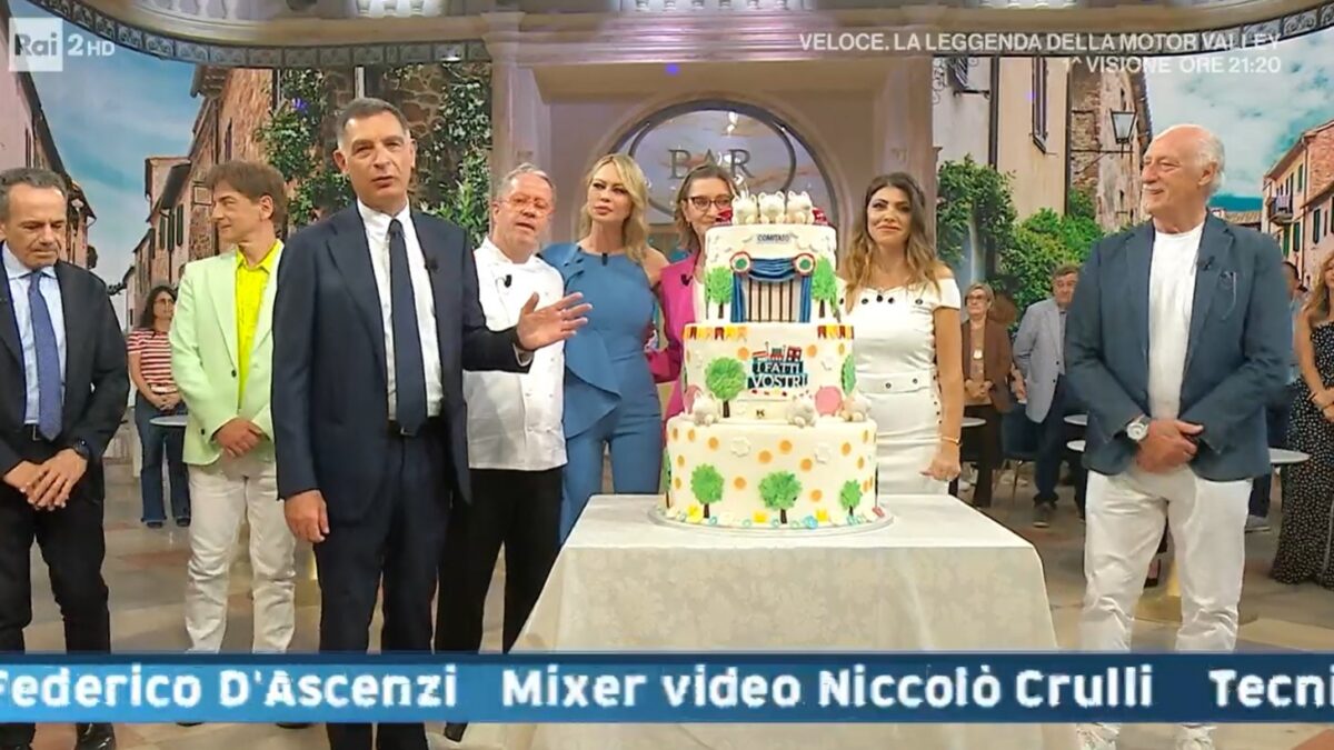 I Fatti Vostri, Tiberio Timperi legge il messaggio di Angelo Mellone: “Trasmissione ricca di contenuti e prodiga di ascolti”