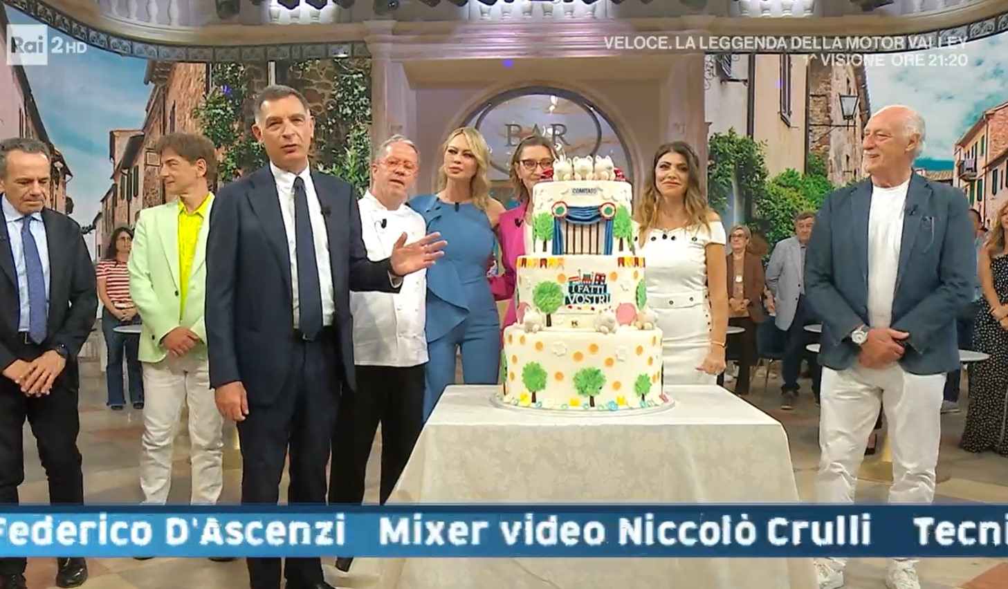 I Fatti Vostri, Tiberio Timperi legge il messaggio di Angelo Mellone: “Trasmissione ricca di contenuti e prodiga di ascolti”