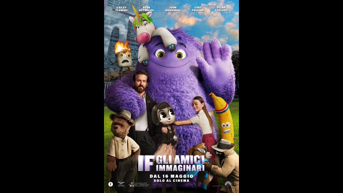 IF – Gli Amici Immaginari: pioggia di nuovi poster ufficiali della commedia fantasy con Ryan Reynolds