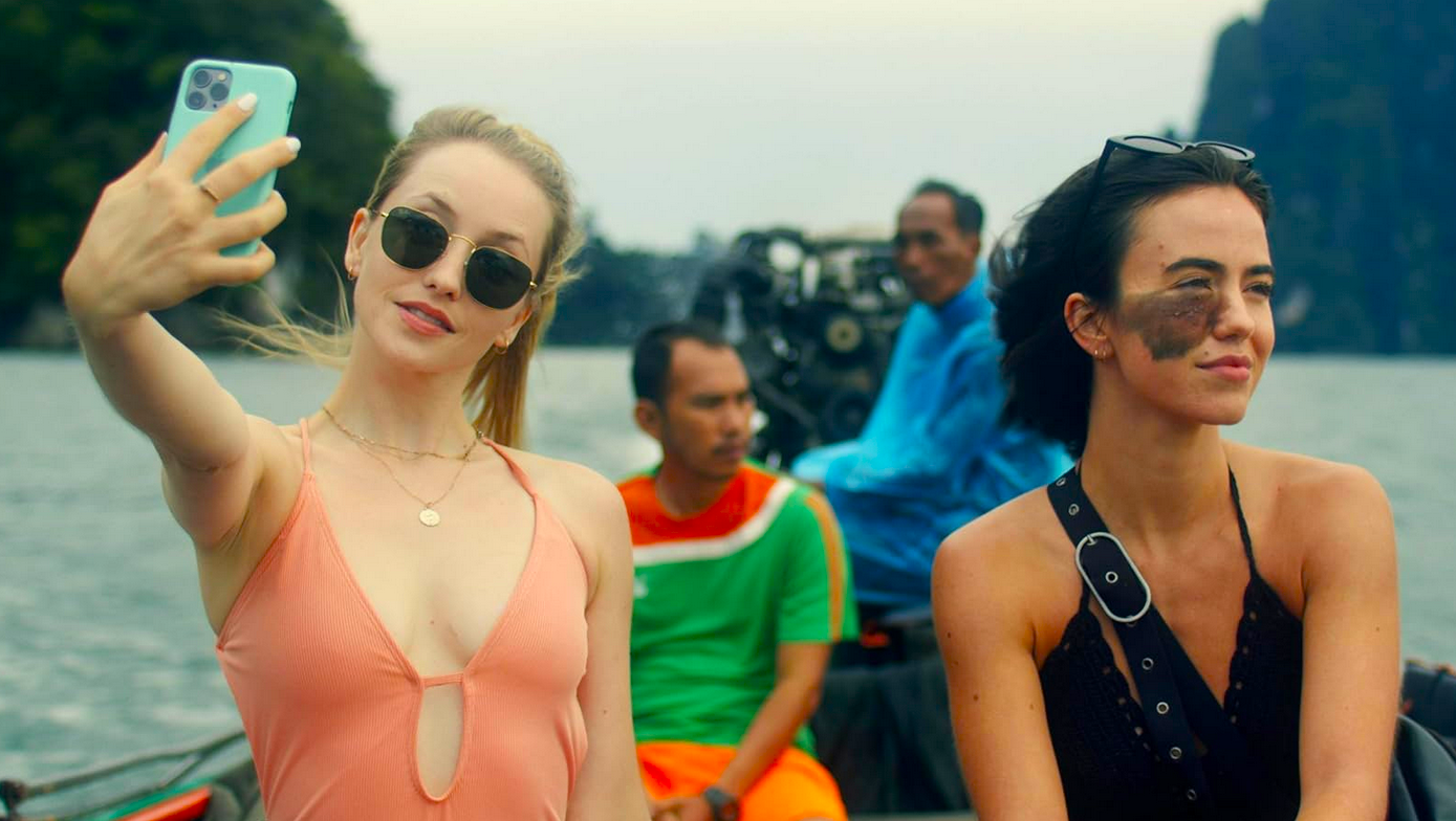 Rai 4 stasera popone "Influencer", film horror del 2022 di Kurtis David Harder con Emily Tennant, Rory J Saper, Cassandra Naud, Justin Sams, Paul Spurrier, Sara Canning.