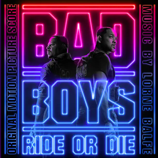 Disponibili in digitale la colonna sonora.di Bad Boys: Ride or Die aka Bad Boys 4,con le musiche di Lorne Balfe e le canzoni del film.