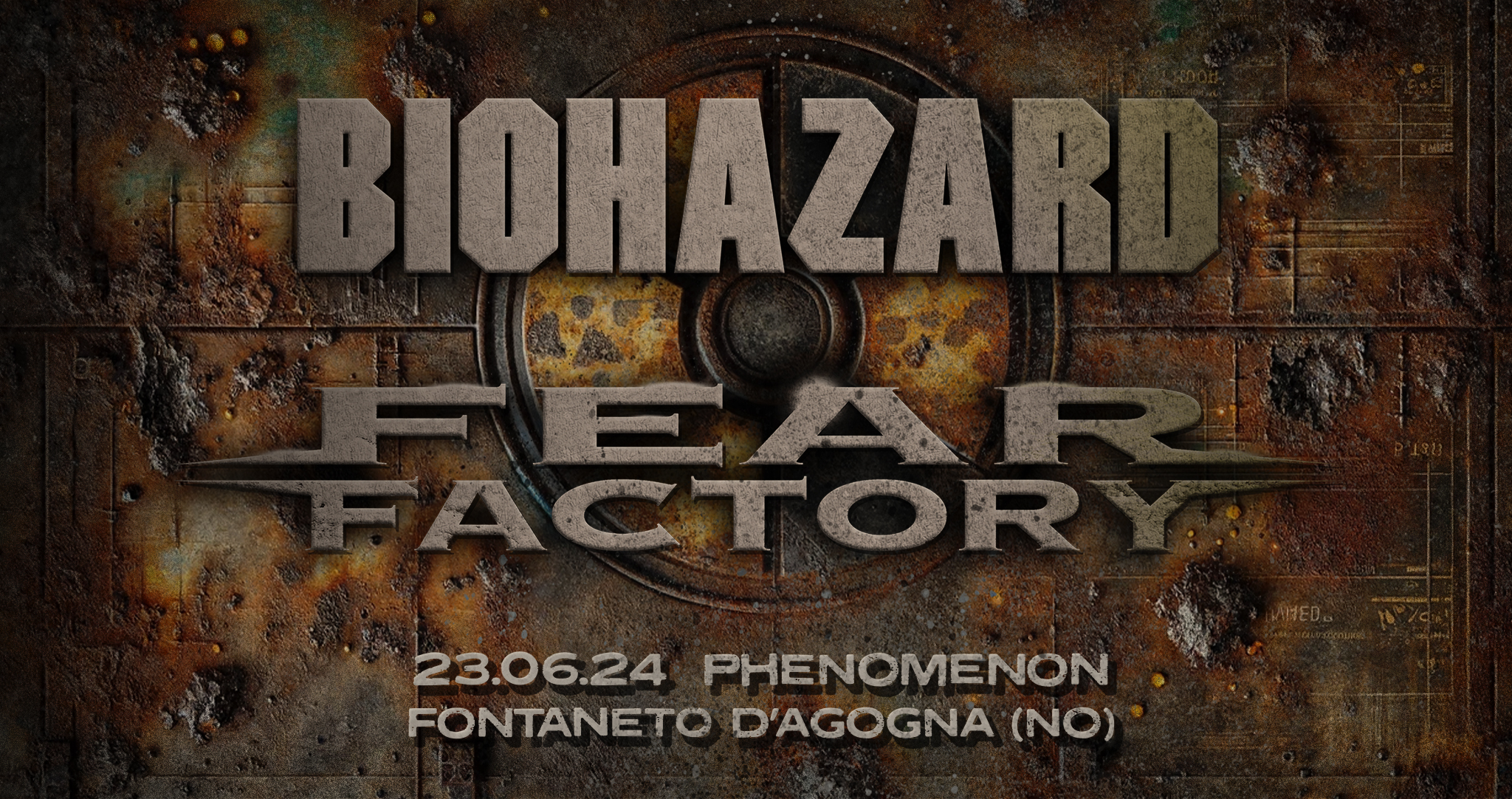 Biohazard e Fear Factory: tutti i dettagli sul concerto a Fontaneto d’Agogna il 23 Giugno 2024