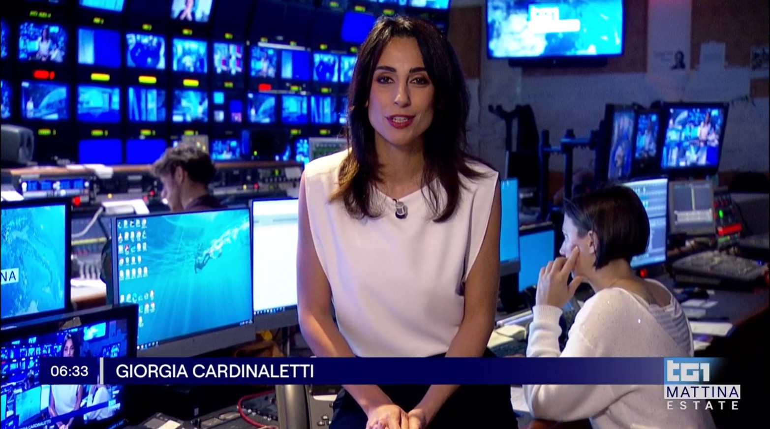 Tg1 Mattina Estate 2024, Giorgia Cardinaletti fa la differenza