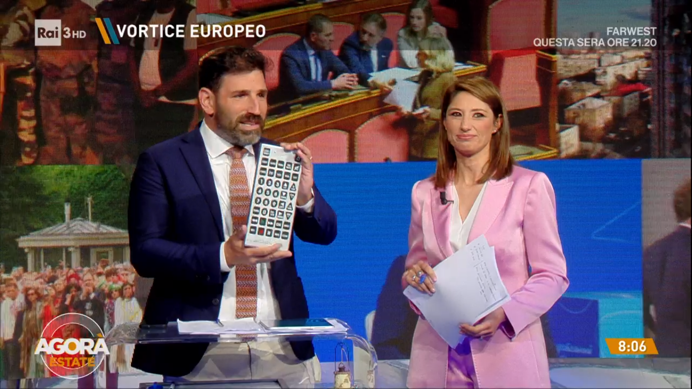Agorà Estate: Maria Soave poco graffiante, Giuntella garanzia anche al moviolone, Carrara stacanovista