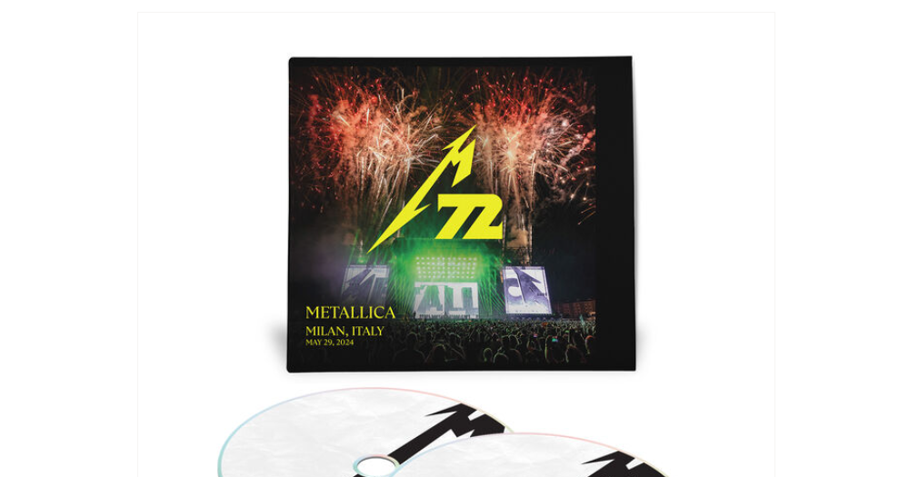Metallica a Milano, arriva il disco live del concerto del 29 maggio 2024 (tracklist, dove ordinarlo)