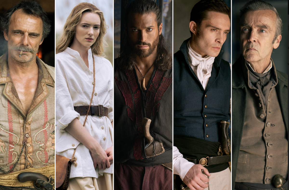 Sandokan, le prime immagini del cast della serie tv Rai con Can Yaman