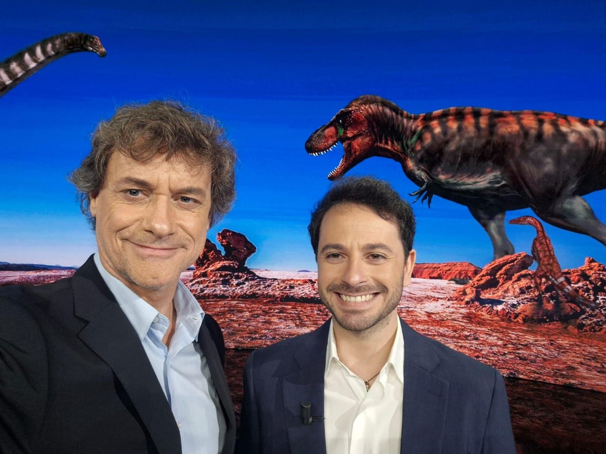 Noos, il paleontologo Chiarenza che si è appassionato di dinosauri grazie a Piero Angela. Alberto: “Sarebbe orgoglioso della tua presenza qui”