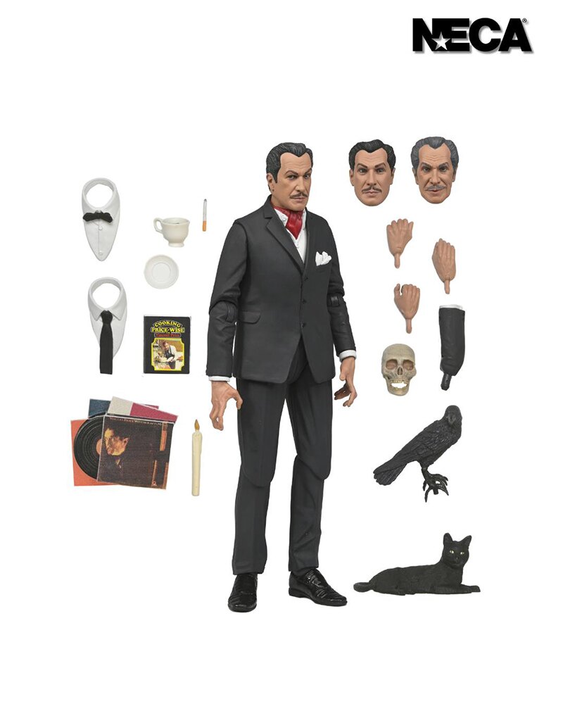 NECA rende omaggio alla leggenda dell'horror Vincent Price con una nuova action figure in edizione "Ultimate" che ritrae l'amato attore americano.
