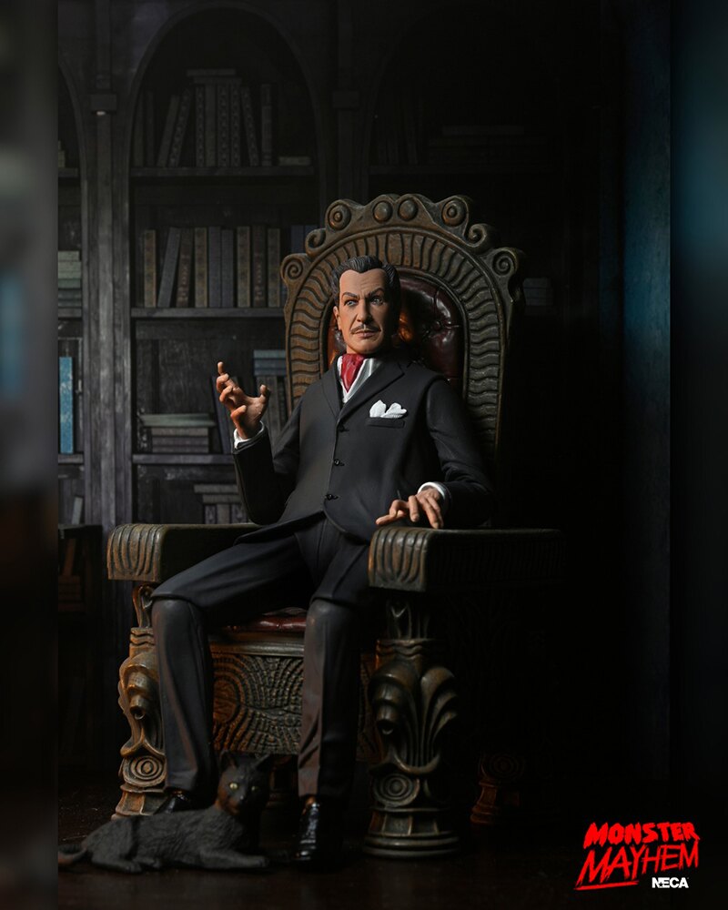 NECA rende omaggio alla leggenda dell'horror Vincent Price con una nuova action figure in edizione "Ultimate" che ritrae l'amato attore americano.