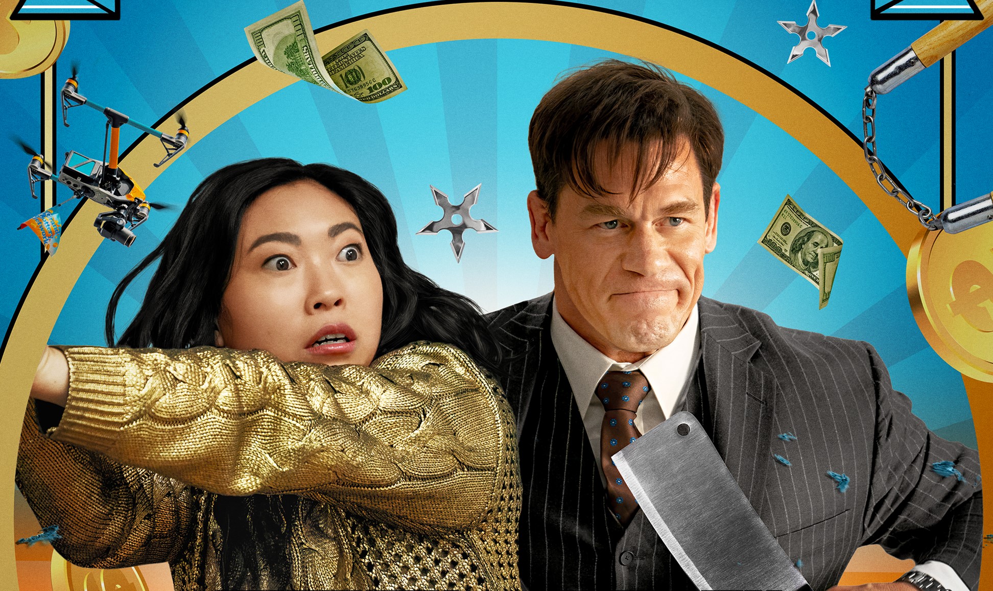 Jackpot!, recensione: una divertente e bizzarra action-comedy con una coppia comica ben assortita (Disponibile su Prime Video)