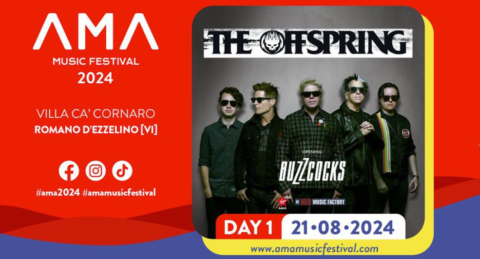 Offspring a Romano d’Ezzelino, la scaletta delle canzoni, orario, biglietti, come arrivare al concerto (21 agosto 2024)