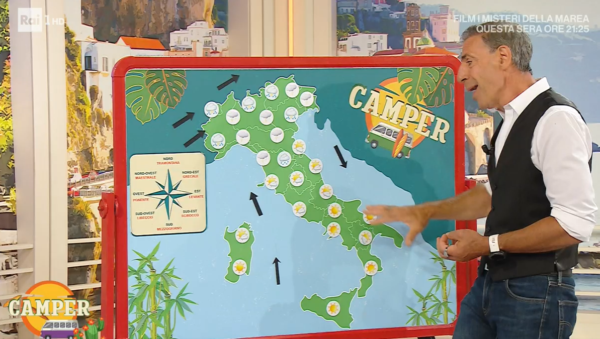 Camper va in onda in replica. E pure le previsioni del tempo sono quelle di due mesi fa
