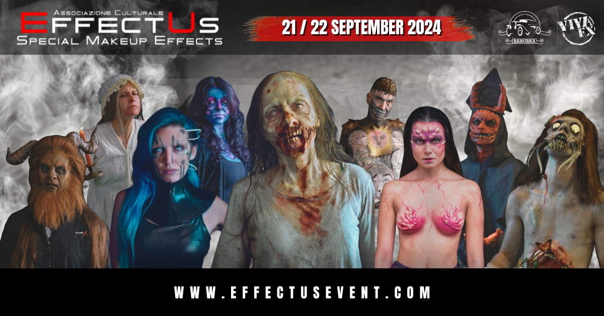 EffectUs 2024: a Roma la decima edizione dell’evento dedicato a Effetti speciali e Make-up cinematografico
