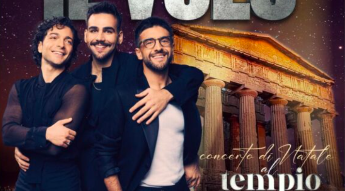Concerto Il Volo, Natale ad Agrigento su Canale 5: anticipazioni scaletta