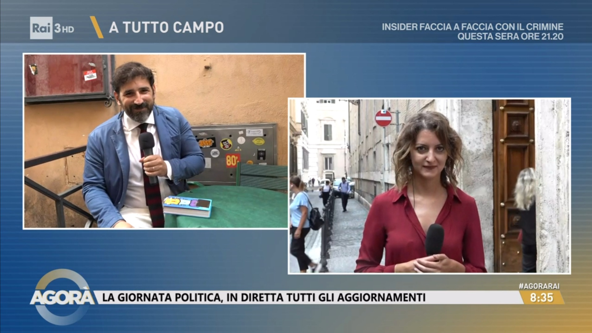 tommaso giuntella francesca martelli agorà 2024-2025