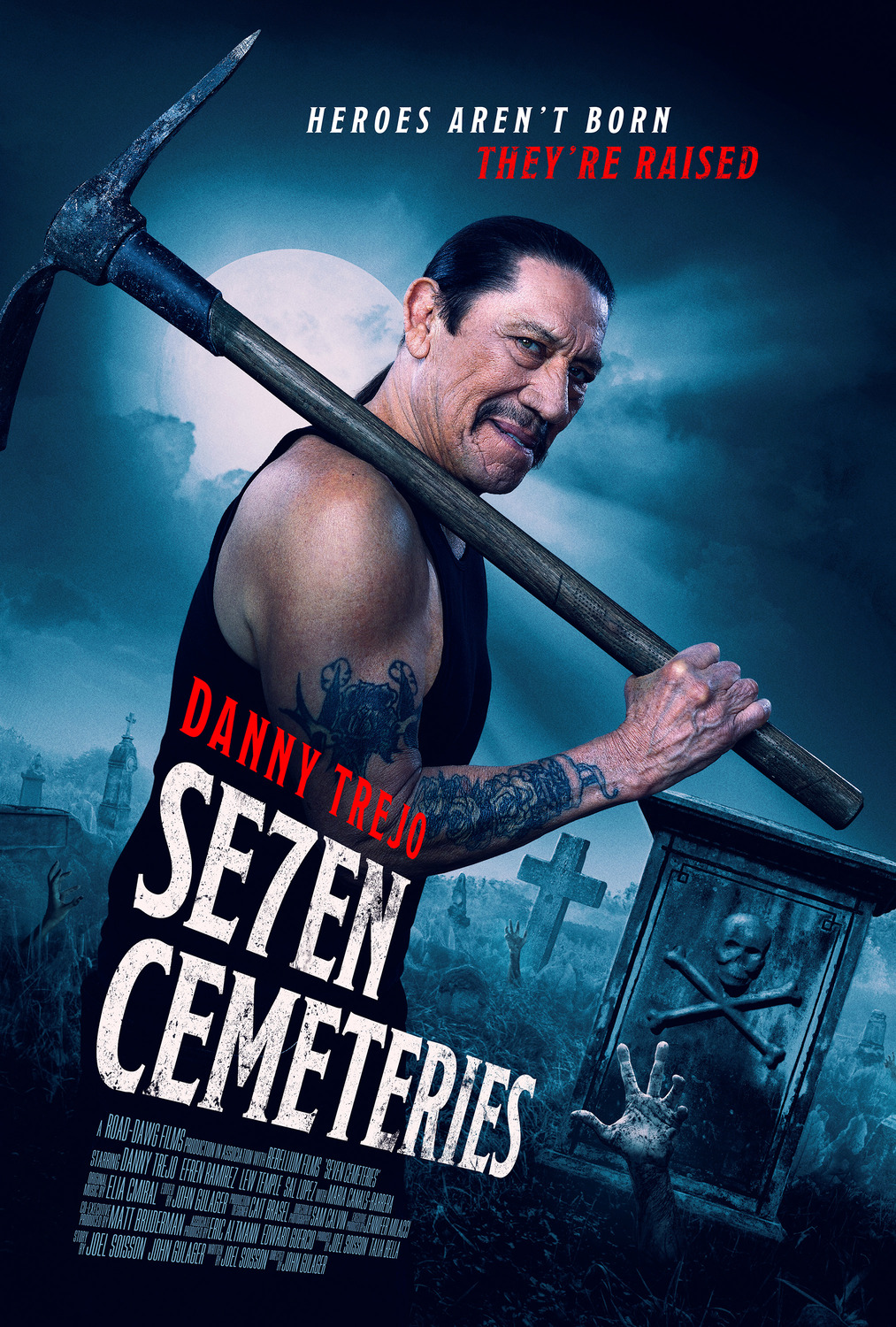 Seven Cemeteries: trailer della versione zombie-horror de "I Magnifici 7" con Danny Trejo