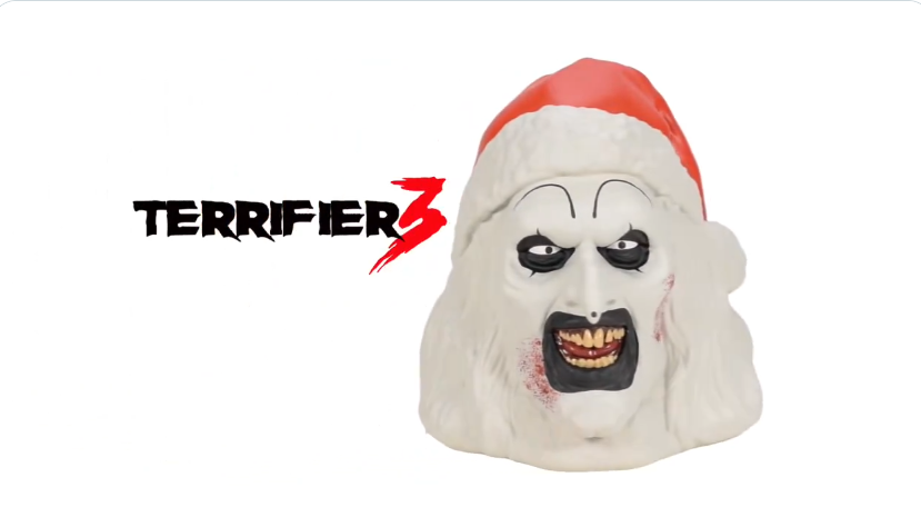 Nuovo trailer italiano di Terrifier 3 di Damien Leone con Lauren LaVera, Jason Patric e Tom Savini e David Howard Thornton come Art il Clown- Al cinema con Midnight Factory ad Halloween e dal 7 novembre.