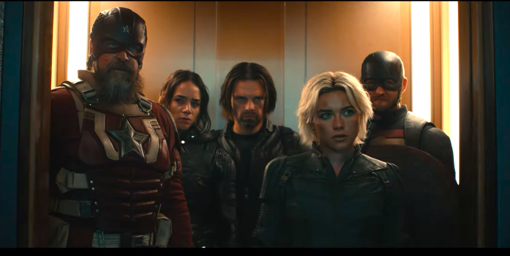 Trailer italiano e tutto quello che c'è da sapere su Thundebolts*, il nuovo film di Marvel Studios con Florence Pugh, Sebastian Stan, David Harbour, Olga Kurylenko e Lewis Pullman.