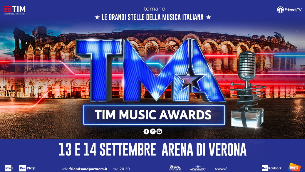 Ecco chi si esibirà stasera 13 settembre ai Tim Music Awards 2024