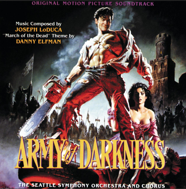 Recensione per Halloween e tutto quello che c'è da sapere su "L'armata delle tenebre", il fantasy horror di Sam Raimi con Bruce Campbell, Embeth Davidtz, Marcus Gilbert e Ian Abercrombie e Richard Grove.