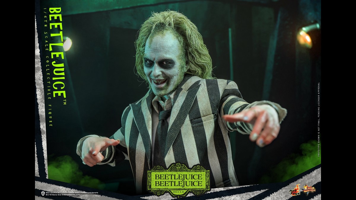 Halloween Gadget: nuova action figure “Hot Toys” di Michael Keaton in “Beetlejuice Beetlejuice”