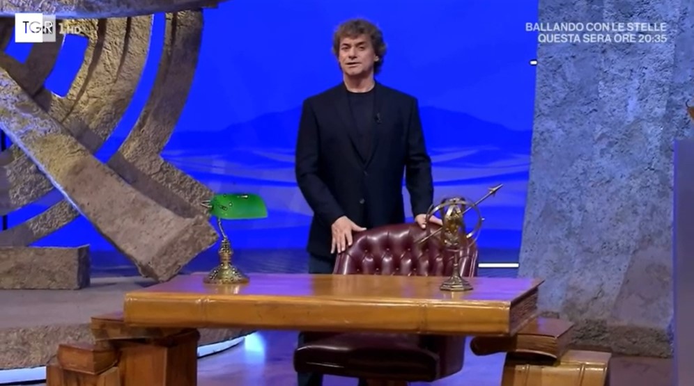 Alberto Angela Scrivania Piero Angela