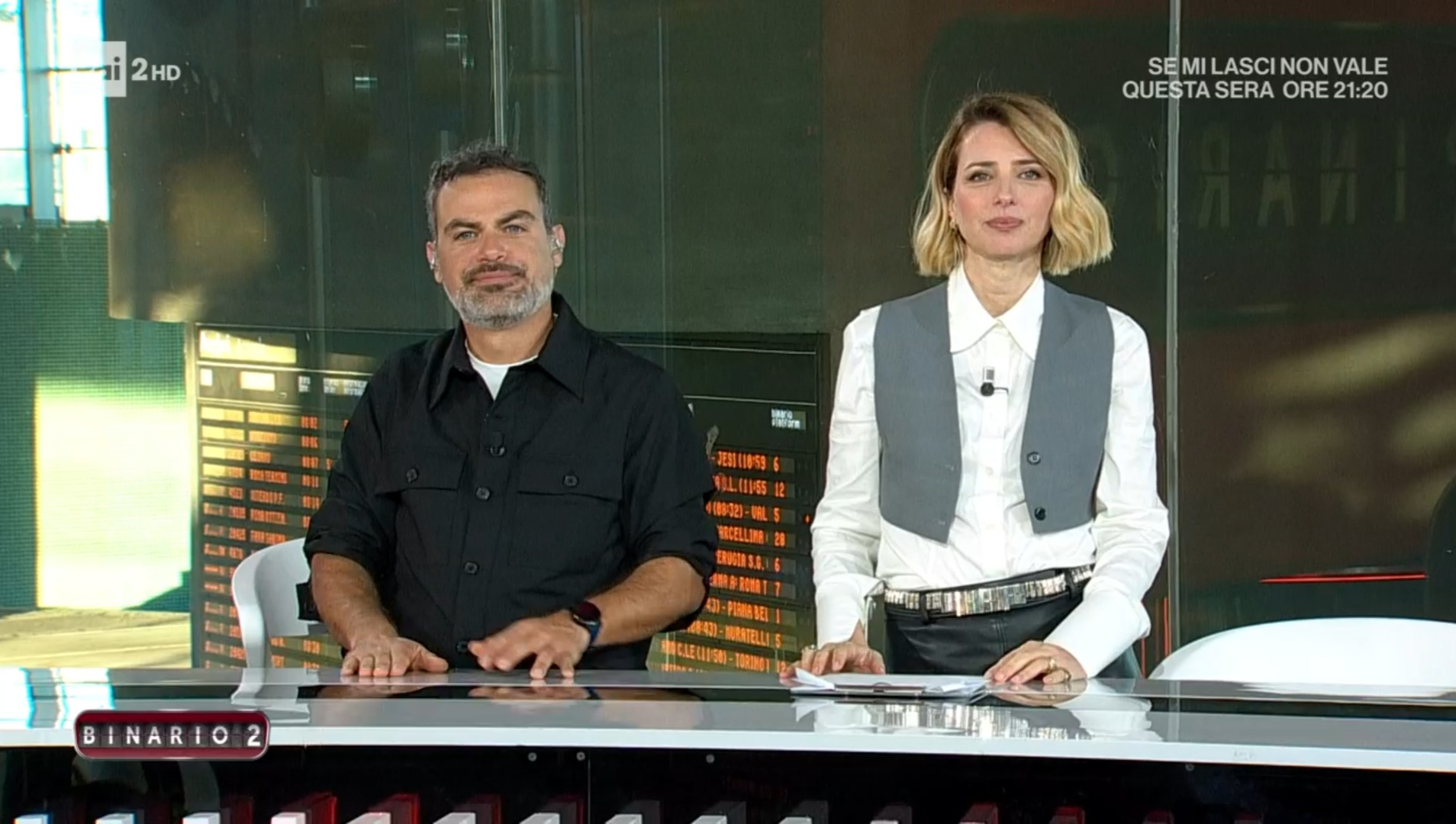 carolina di domenico andrea perroni binario 2