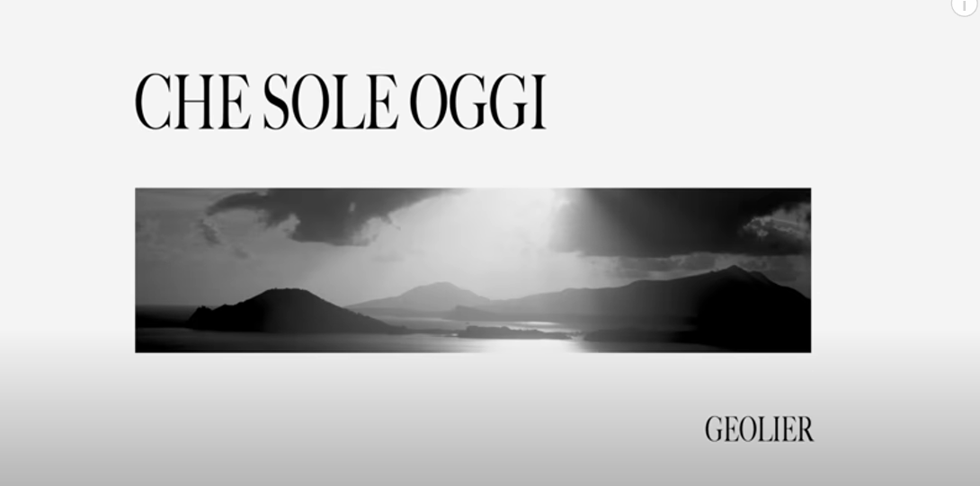 Che sole oggi, Geolier: testo e significato della canzone