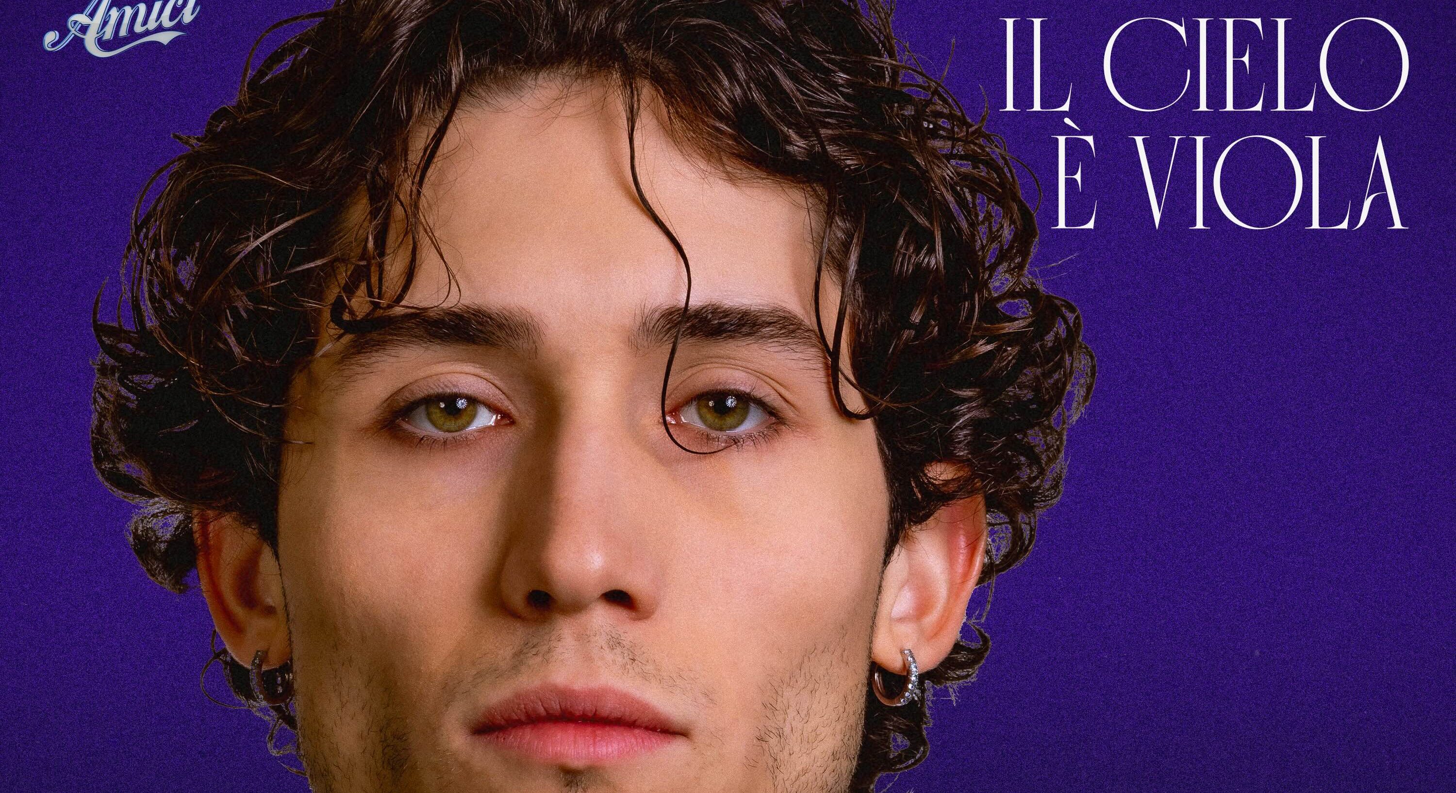 Il cielo è viola, Diego Lazzari: testo e significato della canzone (Amici 24)