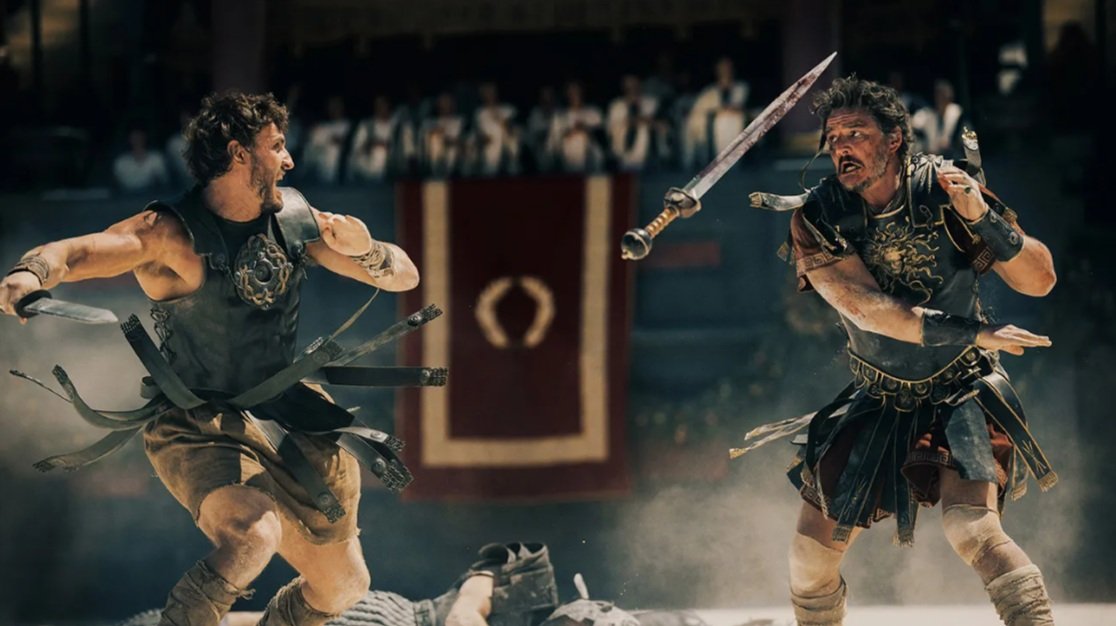 Nuovi contenuti ufficiali del sequel Il Gladiatore 2 di Ridley Scott con Denzel Washington, Paul Mescal, Pedro Pascal e Connie Nielsen - Al cinema con Eagle Pictures
