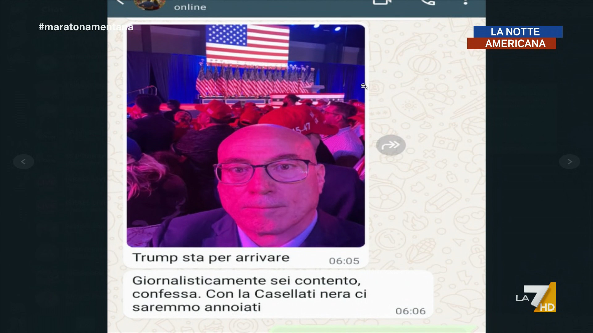 Maratona Mentana Cazzullo