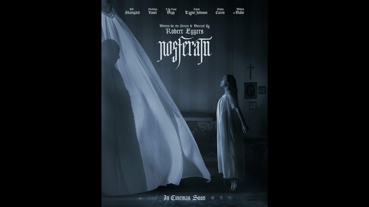 Nosferatu: nuovi poster ufficiali del remake horror con Bill Skarsgård e Nicholas Hoult (Al cinema dal 1° gennaio)
