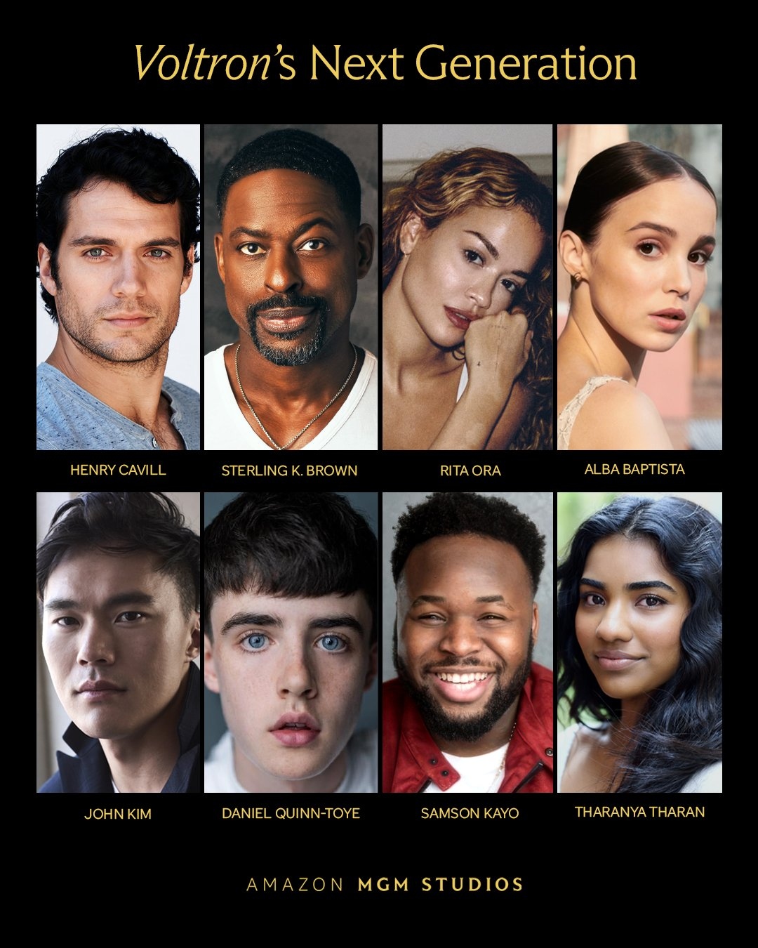 Annunciati nuovi arrivati nel cast del live-action di Voltron di Amazon MGM che si uniranno ai già annunciati Henry Cavill, Sterling K. Brown, Rita Ora, John Kim e Daniel Quinn-Toye.