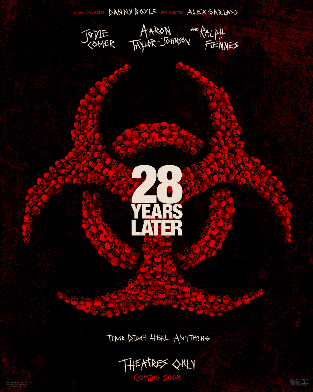 Primo poster, dettagli sulla trama e tutto quello che c'è da sapere su 28 anni dopo, il sequel horror di Danny Boyle con Ralph Fiennes, Cillian Murphy, Aaron Taylor-Johnson e Jodie Comer