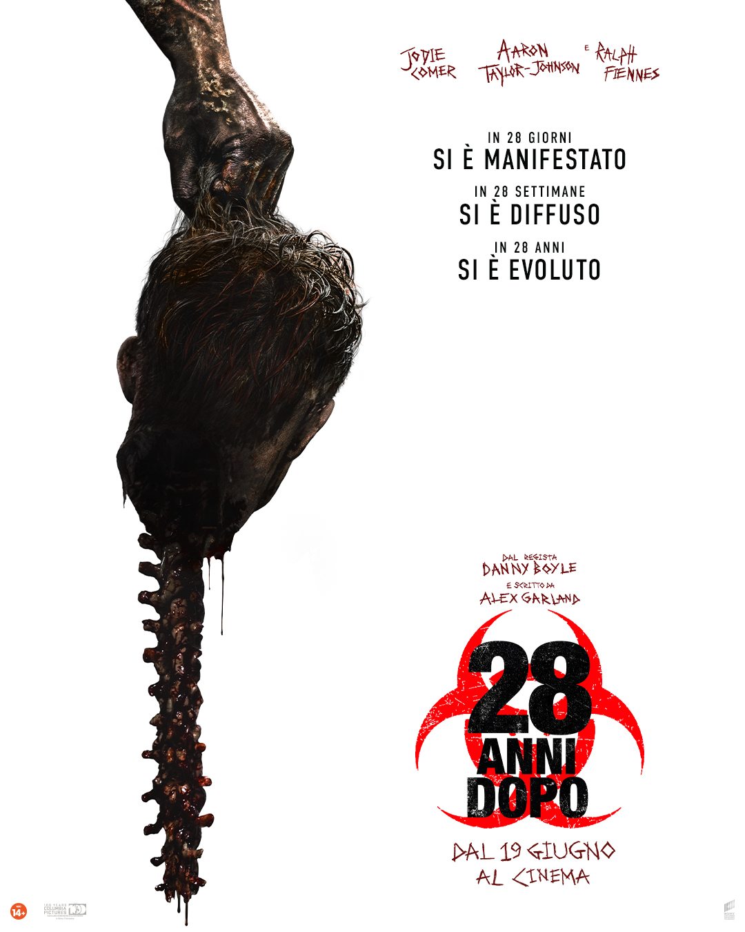 Trailer italiano e tutto quello che c'è da sapere su 28 Anni Dopo (28 Years Later, il sequel di "28 Giorni Dopo"con Aaron Taylor-Johnson, Jodie Comer, Jack O’Connell, Ralph Fiennes e Cillian Murphy.