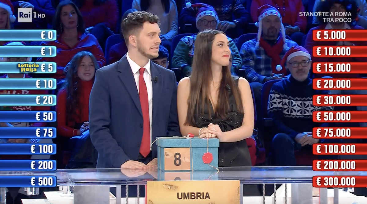 Affari Tuoi puntata stasera 25 dicembre 2024, quanto hanno vinto?