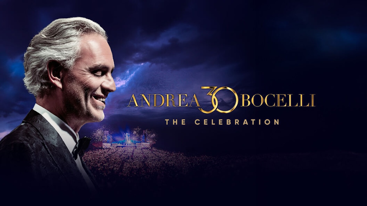 Andrea Bocelli 30 – The Celebration, scaletta e ospiti stasera 18 dicembre 2024, film, dove vederlo