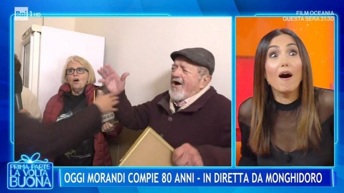 La Volta Buona, gaffe di un amico di Gianni Morandi: “Chi vince tra Benfica e Bologna? Io sono per la fi*a!” (Video)