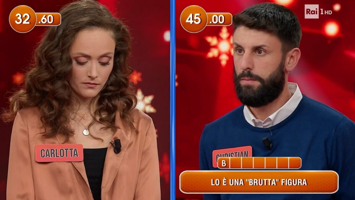 L’Eredità: eliminato Christian Giordano