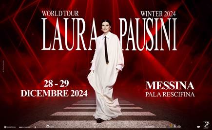 La scaletta delle canzoni di Laura Pausini a Messina, concerto 29 dicembre 2024