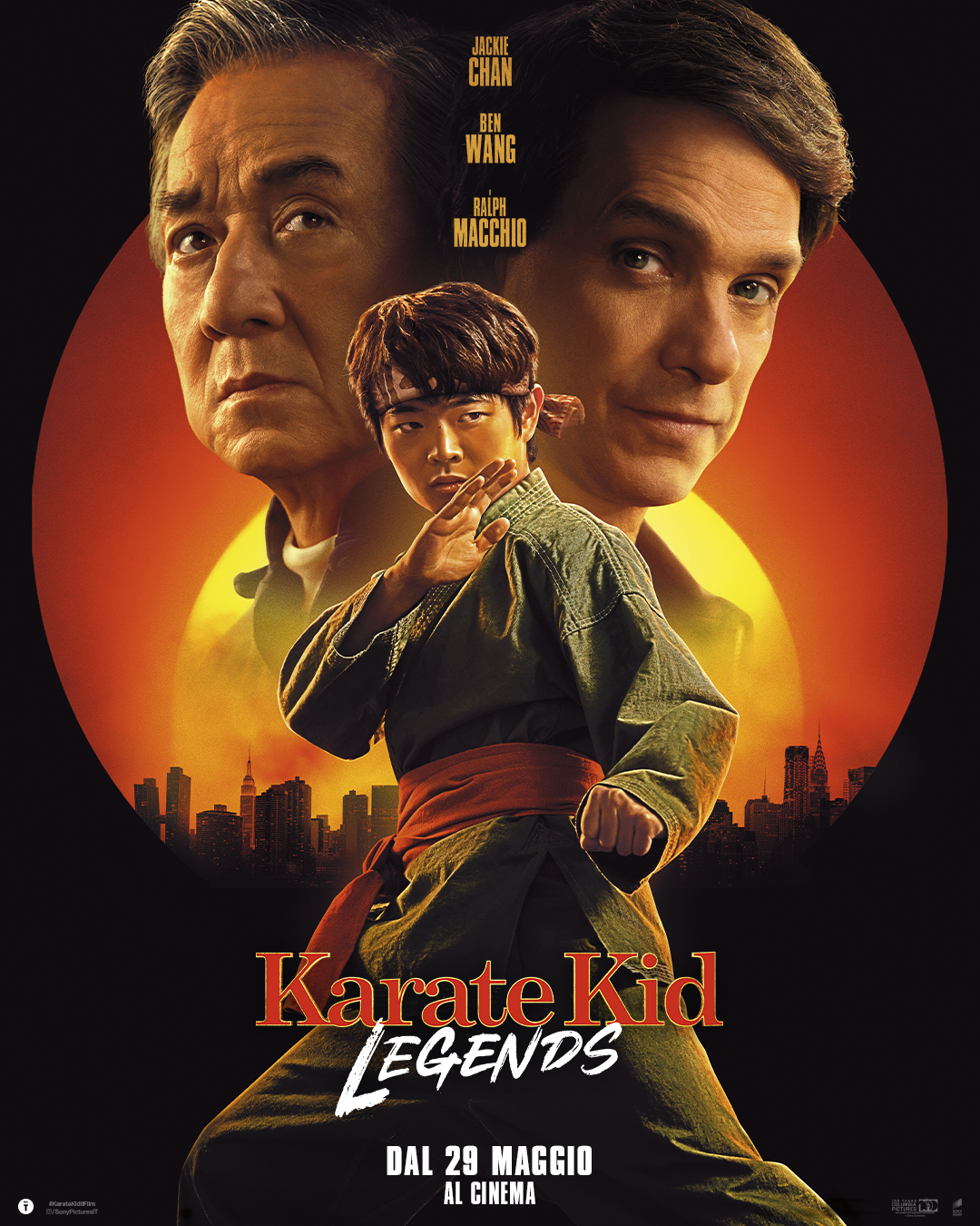 Tutto quello che c'è da sapere su "Karate Kid Legends", film dell'esordiente Jonathan Entwistle con Jackie Chan, Ralph Macchio, Joshua Jackson, Shaunette Renée Wilson e Ming-Na Wen.