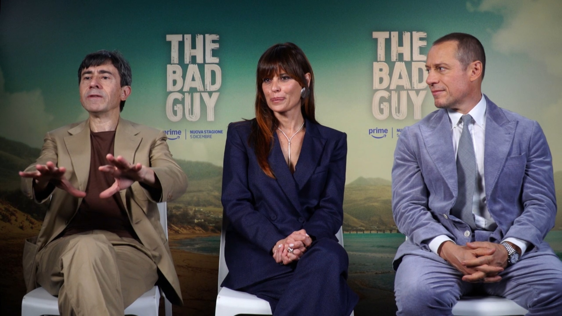 The Bad Guy 2, intervista con Stefano Accorsi Luigi lo Cascio Claudia Pandolfi