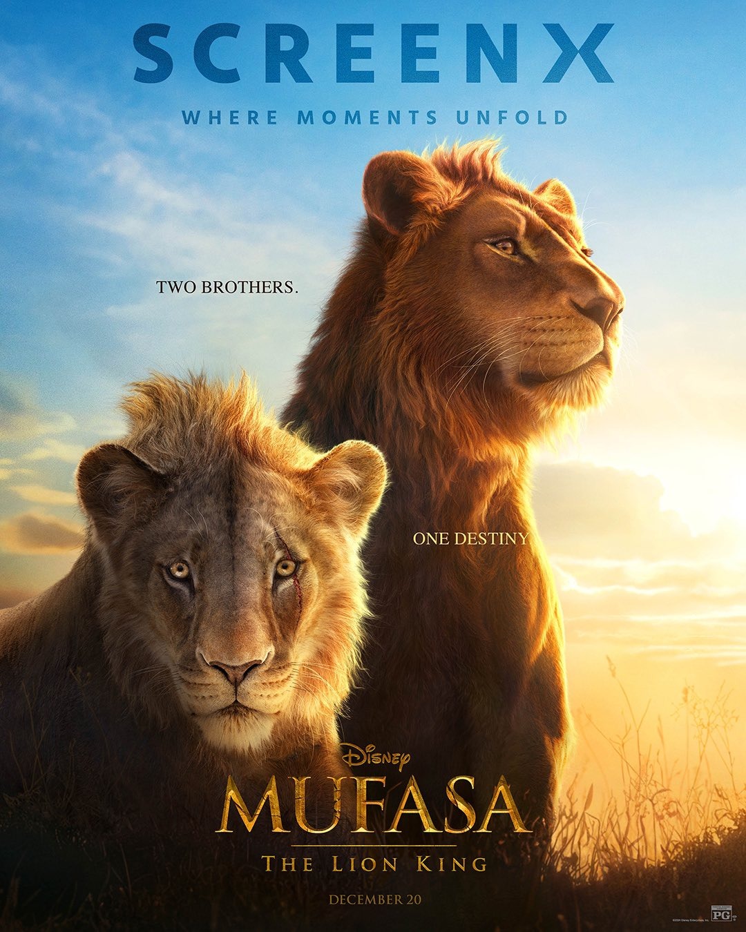 Nuovi video in italiano del sequel/prequel Mufasa - Il Re Leone di Disney con le voci italiane di Luca Marinelli, Marco Mengoni, Elodie, Elisa, Stefano Fresi e Edoardo Leo.