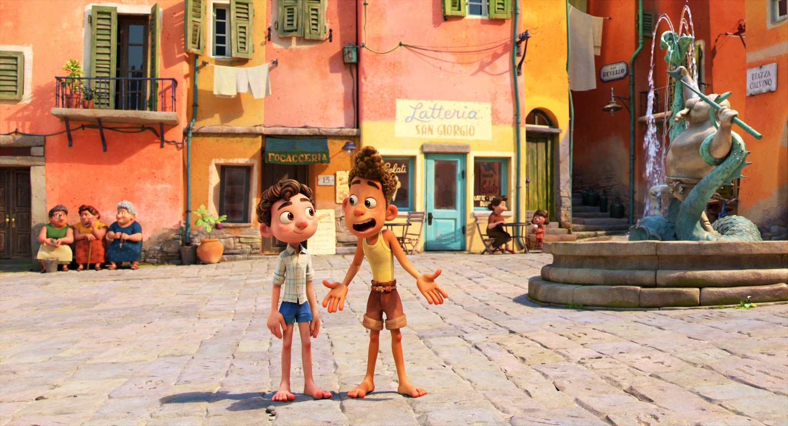 Recensione e tutto quello che c'è da sapere sul film d'animazione Disney-Pixar Luca di Enrico Casarosa su Rai Due con le voci italiane di Luca Argentero, Sara Ciocca, Marina Massironi, Orietta Berti, Luciana Littizzetto e Fabio Fazio.
