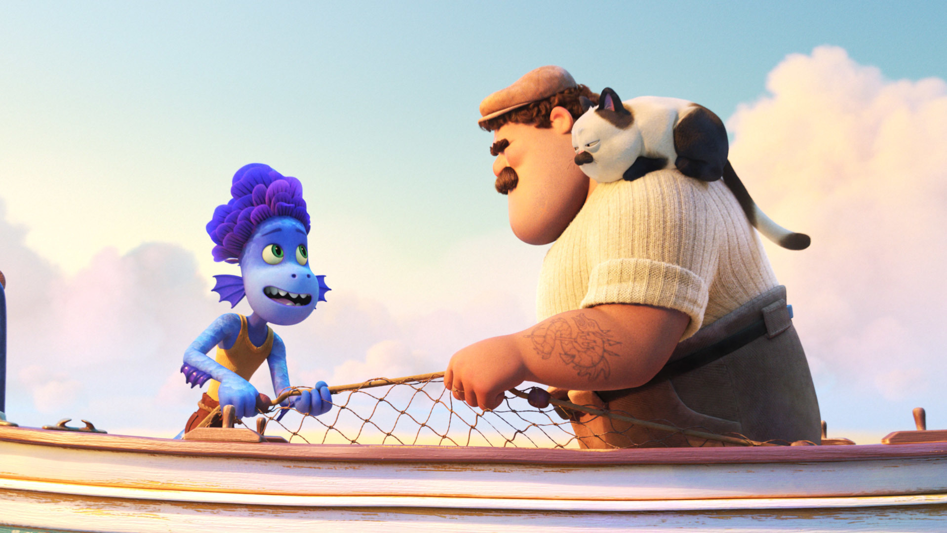Recensione e tutto quello che c'è da sapere sul film d'animazione Disney-Pixar Luca di Enrico Casarosa su Rai Due con le voci italiane di Luca Argentero, Sara Ciocca, Marina Massironi, Orietta Berti, Luciana Littizzetto e Fabio Fazio.