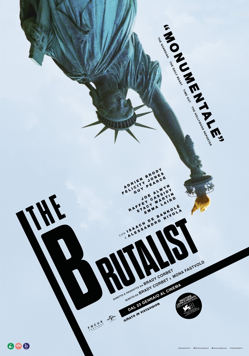 Nuovo trailer, colonna sonora e tutto quello che c'è da sapere sul film di Brady Corbet con Adrien Brody, Felicity Jones, Guy Pearce, Stacy Martin e Alessandro Nivola - Al cinema con Universal Pictures Italia.